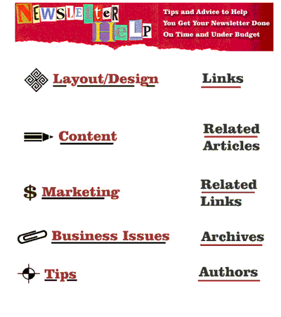 Newsletter Help Logos