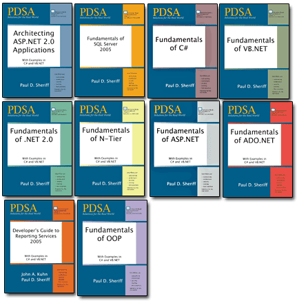 PDSA book covers